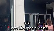 KSI signing copies of his new album ‘All Over The Place’ at hmv Liverpool. Thanks @ksi #KSI #AllOverTheWorld #hmvLive