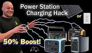 Faster Charging - Portable Power Station