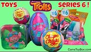 Dreamworks Trolls Series 6 Blind Bags Opening Chocolate Eggs Chupa Chups Surprise Toys