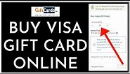 How to Buy Visa Gift Cards Online 2021?