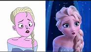 Elsa Funny Drawing Meme 2 | Frozen | Funny Drawing