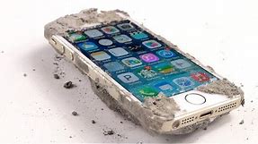 The Indestructible iPhone 5S - Made of Rock