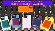 Best Apple Silicone Case Color for iPhone 14 Pro Max? - Wallets + Combos on the Dark Purple iPhone!