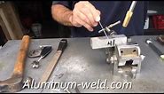 Welding Square Aluminum Tubing with HTS-735-11