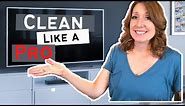 How to Clean a Flat Screen TV Without Damaging It | Plasma, LED or LCD