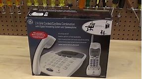 General Electric 27958GE1 2.4 GHz Corded/Cordless Telephone New In The Box