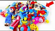 New Amazing Digital Circus Plush Toy Unboxing! Pomni, Jax, Caine, Kinger, Zooble, Gingle!