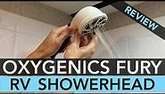 Oxygenics Fury RV Showerhead Review & Water Conservation Test