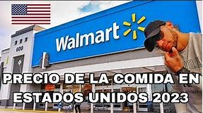 Precio de la comida a 2023 #EstadosUnidos #Wal-Mart #unlatinoxelmundo #costodelacomidausa