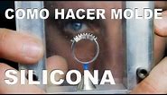 COMO HACER MOLDES DE SILICONA PARA JOYERÍA (How it's made, silicone mold for jewelry)