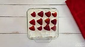 EASY! NO BAKE! Strawberry Icebox Cake