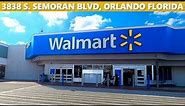 Shopping at Walmart in East Orlando Florida at 3838 South Semoran Blvd (SR-436) Store 1084