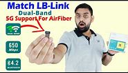 Match LB-Link Bluetooth 4.2 + AC650 Wi-Fi Adapter | Best Bluetooth + WiFI Adaptor | AirFiber | 5G