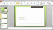 How to Apply Slide Transitions in a PowerPoint Presentation