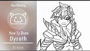 How to Draw Dyrroth | Mobile Legends