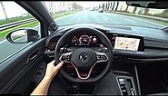 The New Volkswagen Golf 8 GTI 2024 Test Drive