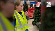 Walmart employee signs off after 10 years in viral video, becomes TikTok sensation | New York Post