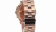 Marc by Marc Jacobs Women's Large Blade Chrono Watch, Rose Gold, One Size