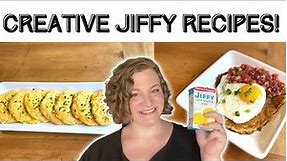 EASY JIFFY CORNBREAD RECIPES! CREATIVE WAYS TO USE A CHEAP BOX OF JIFFY! FRUGAL LIVING!