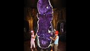 The world’s largest Amethyst geode