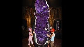 The world’s largest Amethyst geode