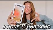 iPHONE 12 UNBOXING & SET UP!!