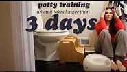 Potty Training my 2 Year Old | Oh Crap Potty Training Method/Book