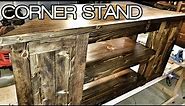 Building a Corner TV Stand