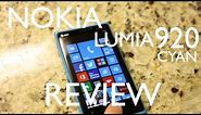 Nokia Lumia 920 Review (Cyan)