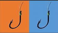 How to Tie an Eyeless Hook. My Favorite Knot.
