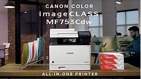 Canon Color imageCLASS MF753Cdw All-In-One Laser Printer