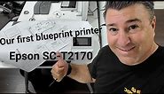 Epson SC T2170 24-Inch Wireless wide format blueprint Printer review. Electrical contractor reviews