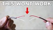 How To Connect or Splice Wires Together - 10 Methods
