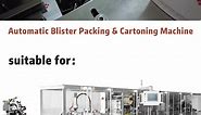 The automatic blister packing&cartoning machine can improve the production efficiency and help the customers to take the share in the market as soon as possible! #pharmaceuticalequipment #biotechnologymachine #medicalequipment #pharmacy #medicalequipment #healthcareinnovation | IVEN Pharmatech Engineering