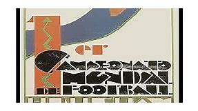 Poster Master Vintage 1930 FIFA World Cup Poster - Retro Soccer Print - Football Art - Sports Art - Gift for Men, Women & Athlete - Wall Decor for Gym, Living Room or Office - 16x20 UNFRAMED Wall Art