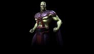 Injustice Gods Among Us | Martian Manhunter - All skins, Intro, Super Move, Story Ending