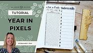Setting Up A Yearly Tracker Spread In Your Bullet Journal | A Year In Pixels