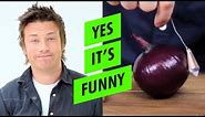 How to chop an ONION using CRYSTALS with Jamie Oliver