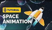 Blender Space Animation Tutorial | Polygon Runway