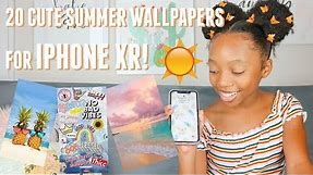 20 cute IPHONE XR wallpapers for summer!