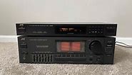 JVC AX-R97 Home Stereo Integrated Amplifier and FX-97 Digital Radio AM FM Tuner