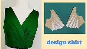 💥 V neck sewing tricks and secrets worth knowing |design shirt