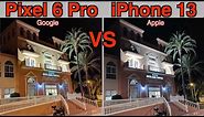 Google Pixel 6 Pro VS iPhone 13 Camera Comparison!