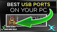 BEST USB PORTS FOR CONTROLLER / MOUSE & KEYBOARD (LOWER INPUT DELAY)