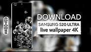 Samsung Galaxy S20 Ultra Bubbles Live Wallpaper [4K]with download link