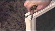 How to Replace a Pivot Pin in a Tilt Sash Vinyl Window