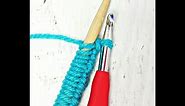 How to cast on knit stitches using a crochet hook