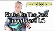 How To Learn Notes On The Bass Guitar 1/3