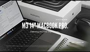 2023 NEW Space Black 14" MacBook Pro Unboxing and Impressions // This looks so cool…