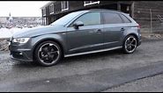 2014 Audi A3 TDI quattro S-tronic Sport 184 PS (in detail ,launch ,walkaround, flyby)